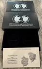 2 Boxes2023 Morgan and Peace Dollar Two-Coin Reverse Proof Set BOX Only NO COINS