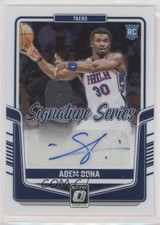 2024-25 Panini Donruss Optic Signature Series Adem Bona #SS-DEG Auto 0ch