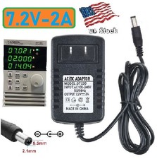 7.2V 2A AC/DC Adapter Power Supply for Home Electrics with 5.5x2.5mm DC Plug