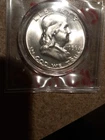 1956 Franklin Silver Half Dollar Brilliant Uncirculated Proof-Like