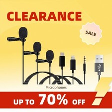 Portable 59.06 in Wired Mini Microphone Type C For Phone PC Laptop Metal