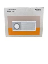 AKIYO O1 Portable Projector with Tripod (720p Native 1080p Support)