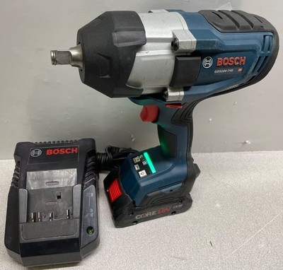 Bosch Profactor GDS18V-740N 18V Cordless 1/2 In. Impact Wrench Bundle