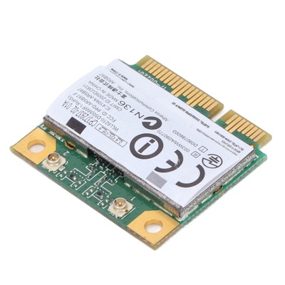 Network Card 2.4GHz 300Mbps Mini PCI E Good Compatibility Wireless Network Ad CB