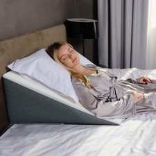 Bed Wedge Pillow Memory Foam Incline Support ...