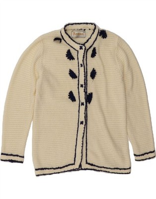 ROMAN Damen Oversize Cardigan Pullover UK 10 Small Off White BL19