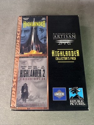 Highlander Collectors Pack DVD Set