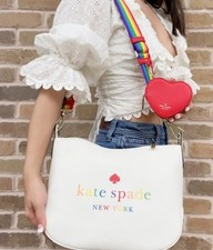 Kate Spade New York Pride Rainbow Leather Cro...