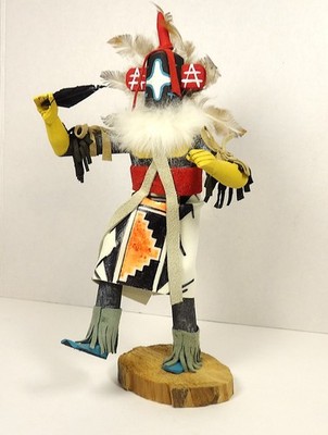 NATIVE AMERICAN KACHINA 11'' CHASING STAR