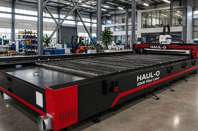 20kW Fiber Laser Cutter CNC Metal Cutting Machine Steel  Aluminum HAUL-O