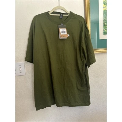Camiseta manga corta The North Face Evolution Box NSE verde bosque talla L - Imagen 1 de 4