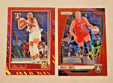 Haley Jones Serial Numbered Lot ( Red Pulsar Prizm /299 Red Laser /399 SP SN )