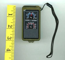 Compass 10 Functions: Temp, Humidity, Whistle, Mirror, Flint, Survival Camp Hike