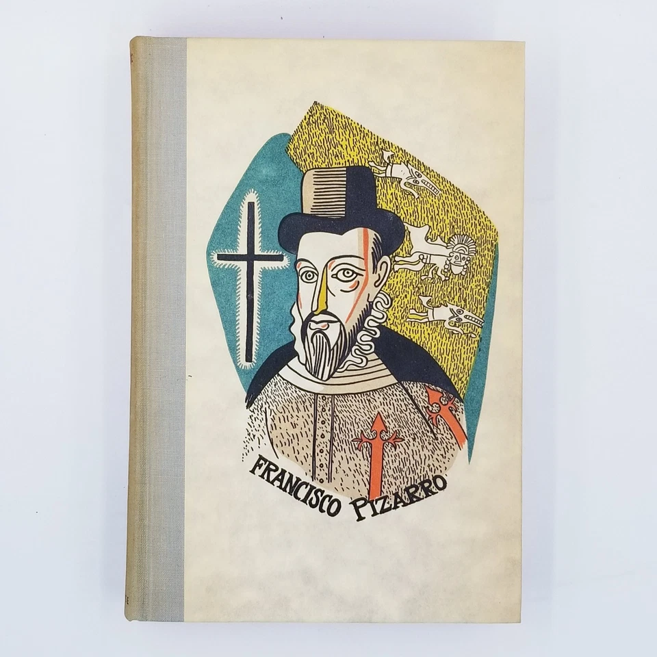 Conquest of Peru by William Prescott – 1957 Heritage Press – Slipcase/Newsletter - Image 4 of 4