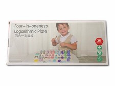 Montessori Holz Lernspielzeug Motorikspiel Zahlen Steckspiel Fädelspiel ab 3