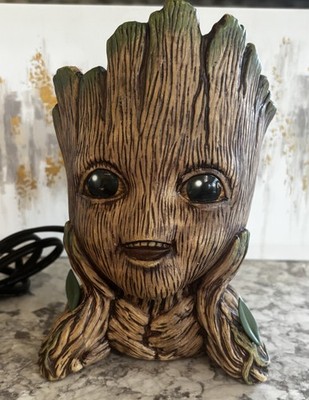Marvel Guardians of the Galaxy Baby Groot Scentsy Wax Warmer 8'' Tall - WORKS VGC