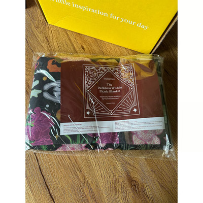NEW House Of Hollow Picnic Blanket Illumicrate Krystal Sutherland Darkness