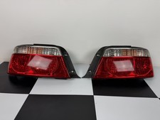 Toyota Jzx100 Chaser Series 2 S2 Clear Red Tail Lights Taillights Pair Jdm