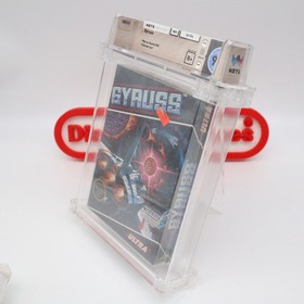 NES Nintendo Game GYRUSS - ROUND SOQ! WATA GRADED 9.4 B+! NEW & Sealed + H-Seam!