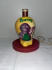 Vintage Barney the Dinosaur Happiness Express Hot Air Balloon Lamp Base