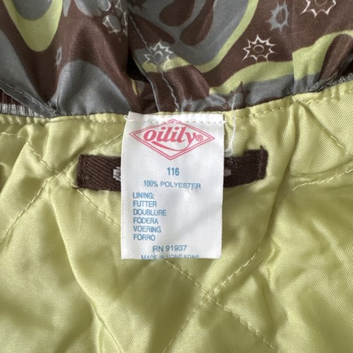 Oilily Boy's Winter Coat Jacket Puffer Hood Size 116 6-7 yrs - Picture 5 of 7
