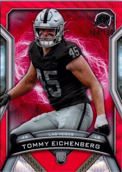 Tommy Eichenberg Topps Resurgence #148 Crimson Surge