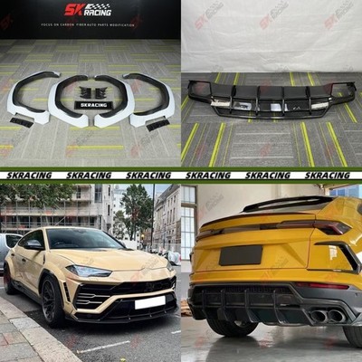Rear Diffuser Fender Flare Wheel Arch Cover Kits Fits Lamborghini Urus 2018-2022