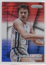 2014-15 Panini Prizm Red White & Blue Pulsar Prizm Louie Dampier #165 HOF 0a1
