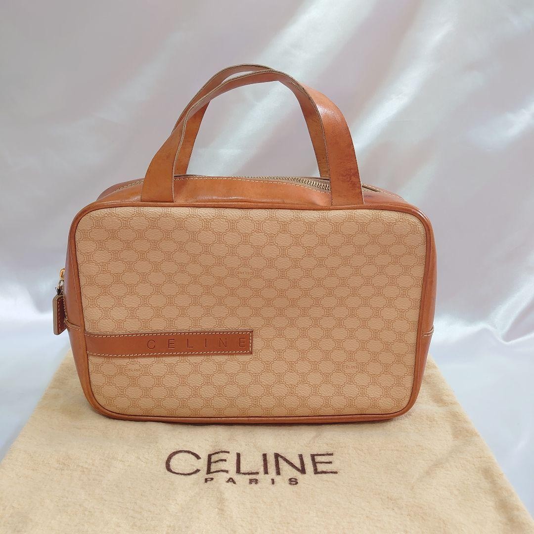 Celine Macadam Pattern Handbag Authentic Luxury D… - image 1