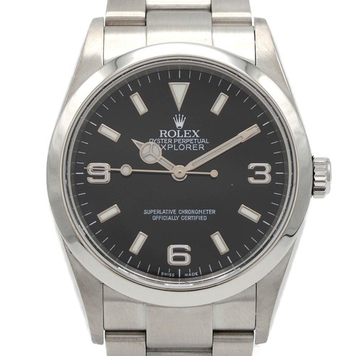 Rolex Explorer 114270 36 mm Black Dial