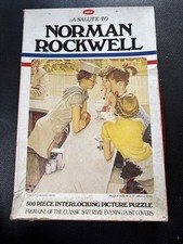 Vintage Jaymar Norman Rockwell Classic Saturday Evening Post 500 Pc. Puzzle