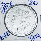 1880 MORGAN SILVER DOLLAR AUTHENTIC HI GRADE U.S. MINT COIN FREE SHIPPING 7274
