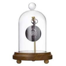 4.5" x 6.6" Glass Display Dome Cloche, Clear Bell Jar Centerpiece Display Cas...