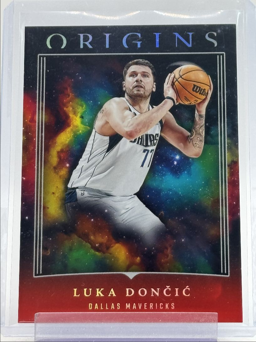 LUKA DONCIC 2023-24 ORIGINS BASKETBALL RED MAVERICKS #90 B Q6118