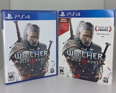 The Witcher 3: Wild Hunt, Sony Playstation 4 PS4 MINT condition! (No Manual)