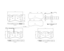 Kits de frein Maserati QUATTROPORTE