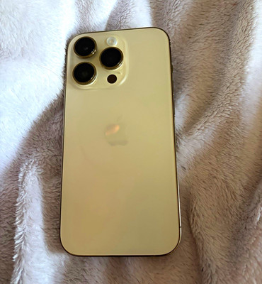 Apple iPhone 14 Pro 128 GB Gold Smartphone Triple-Kamera ohne Zubehör