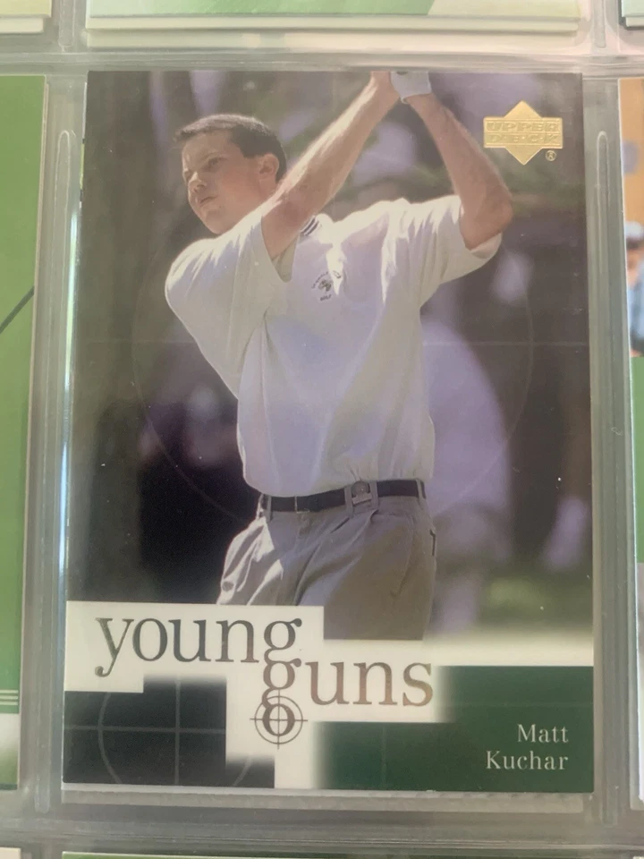 Lot of 3 Matt Kuchar golf trading cards - Image 3 of 3