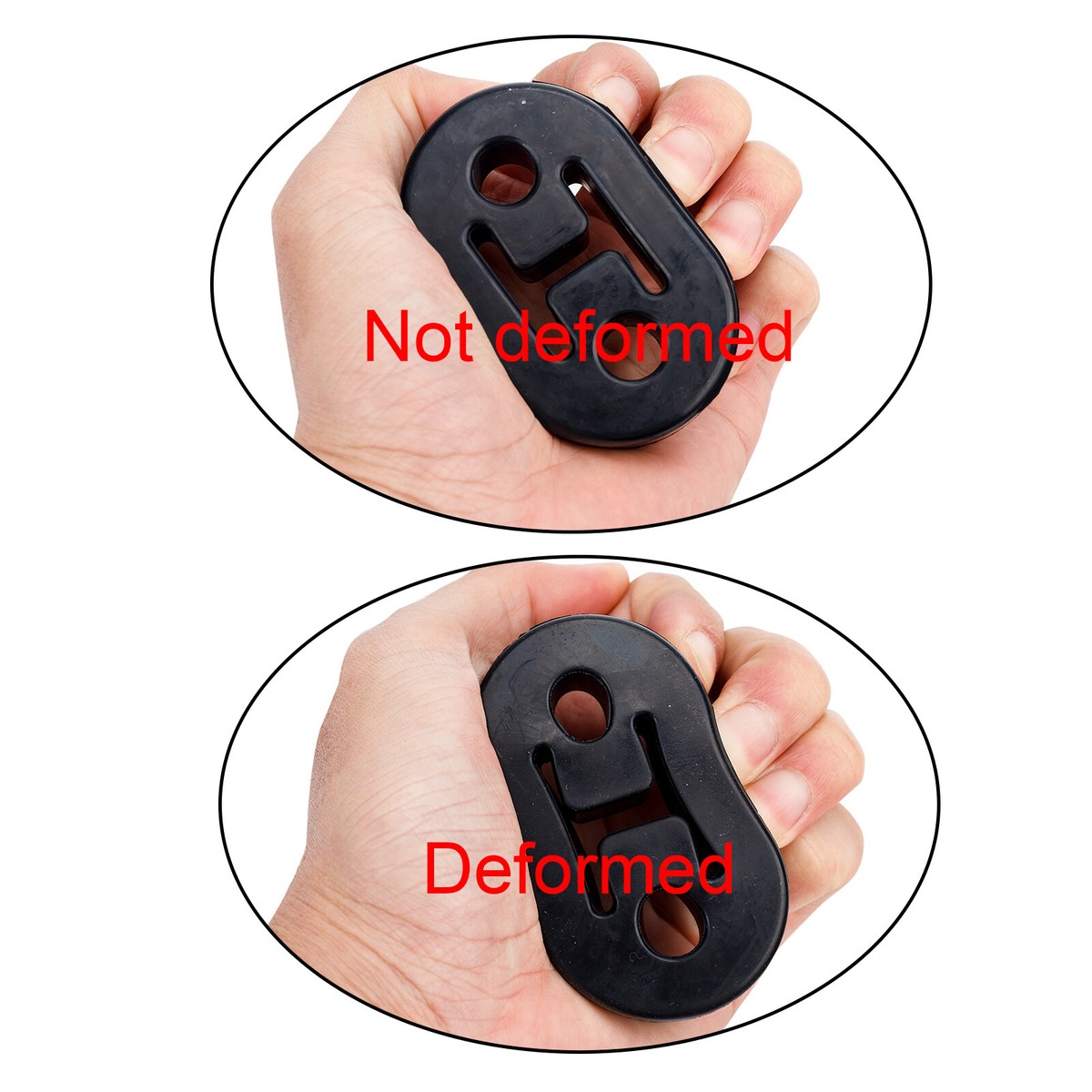 2x Car Muffler Exhaust Pipe Mounting Bracket Hangers - View #10