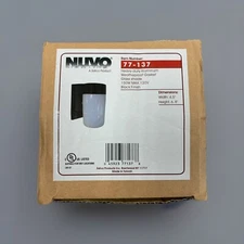 SATCO Nuvo Black Outdoor Hardwired Wall Lantern Sconce with No Bulbs Included