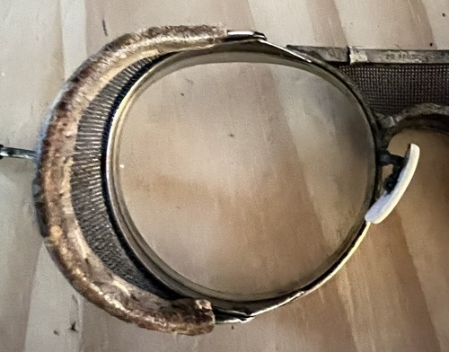 VINTAGE BAUSCH & LOMB SAFETY GLASSES MESH LENS 1944 (See Pics For Details) - Picture 4 of 9