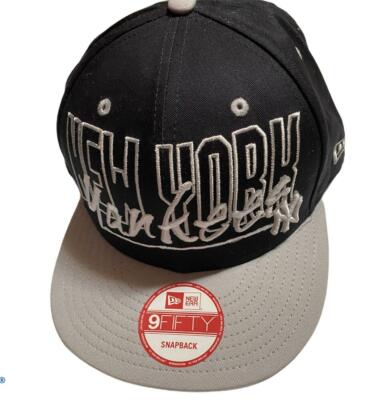 New York Yankees 9FIFTY Snap Back Baseball Hat New Era NEW Black and Gray