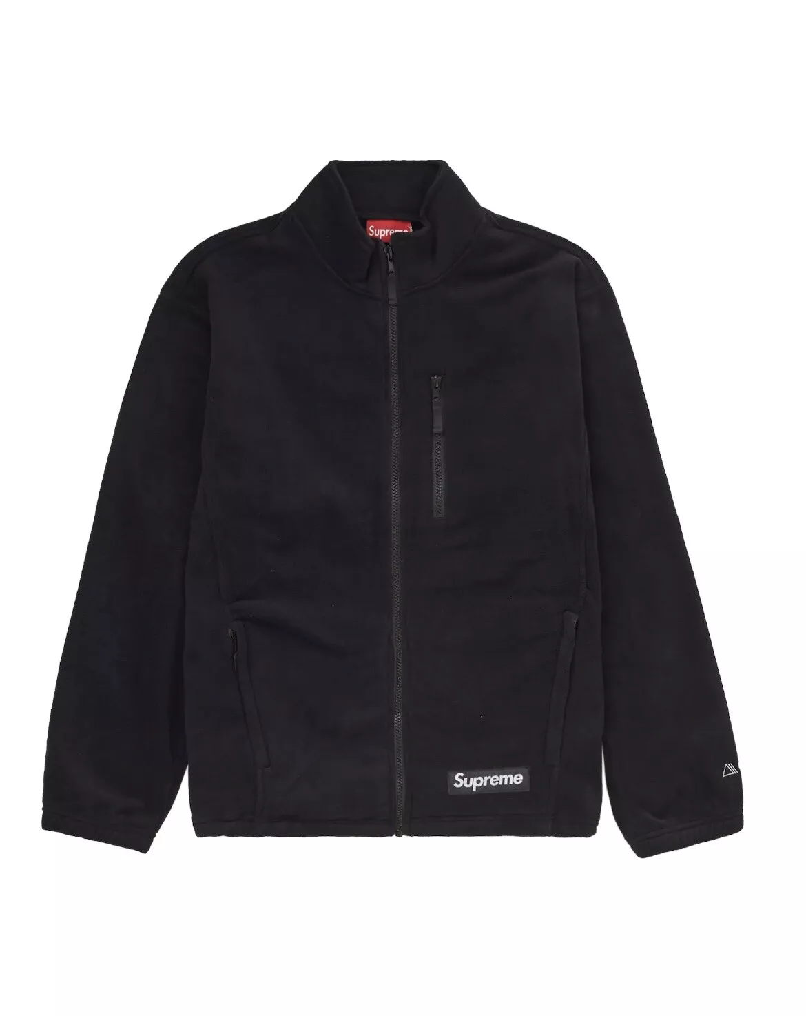 Veste polaire zippée Supreme/Polartec noir moyen neuve