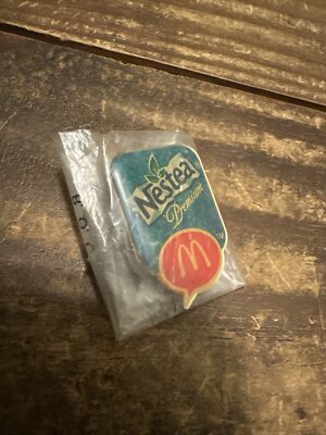 McDonald s Nestea Tea Premium Enamel Lapel Hat Pin