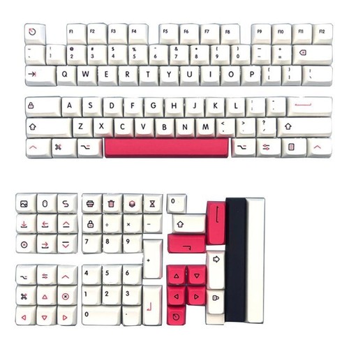 126 Key XDA Profile Glossy Keycap PBT Dye Sublimation for Mechanical Keyboard - Picture 25 of 27