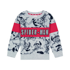 Felpa girocollo Spider-Man bambino ragazzo Marvel 12M
