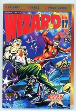Wizard Guide To Comics #17 1992 EX/NM Ad Card For Football Cards Included