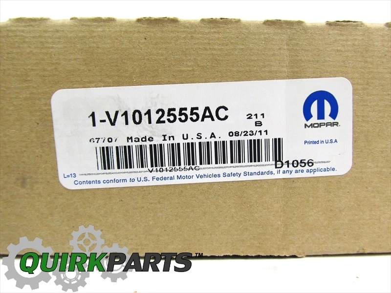 DODGE CHARGER CHALLENGER CHRYSLER 300 BR3 FRONT BRAKE PADS SET OF 4 OE NEW MOPAR - Изображение 4 из 4