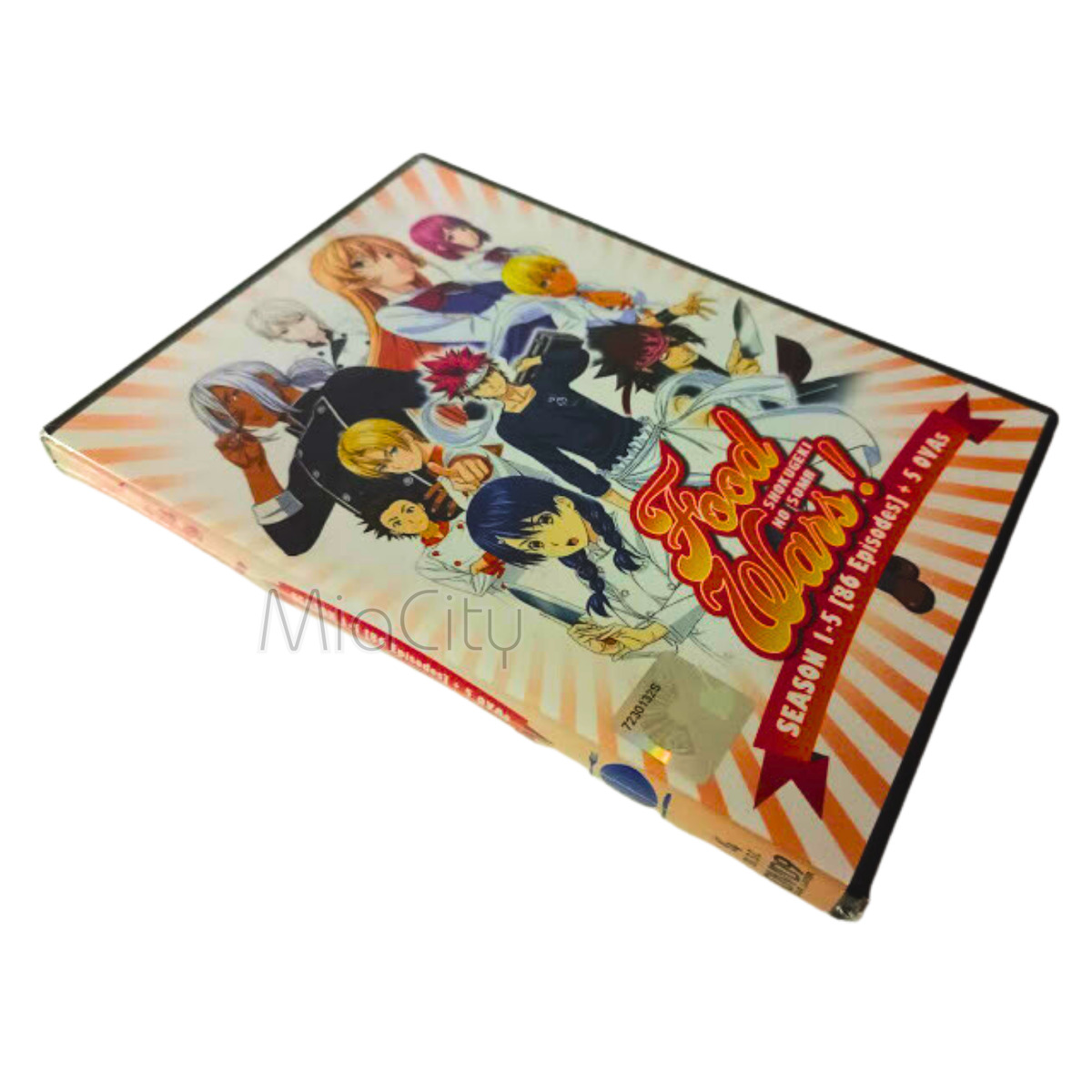 DVD Anime Food Wars! Shokugeki No Soma Season 1+2+3+4+5 (1-86 End)+5 OVA  English