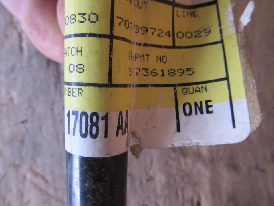 Llave de gancho para neumático de repuesto Ford Expedition Navigator 2004-2012 NOS Jack Foto 3 de 3